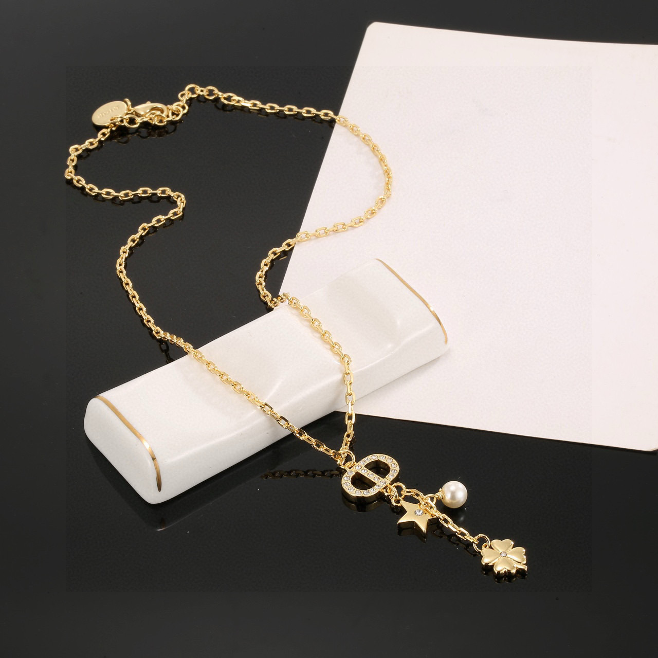 Dior Four-Leaf Clover Necklace