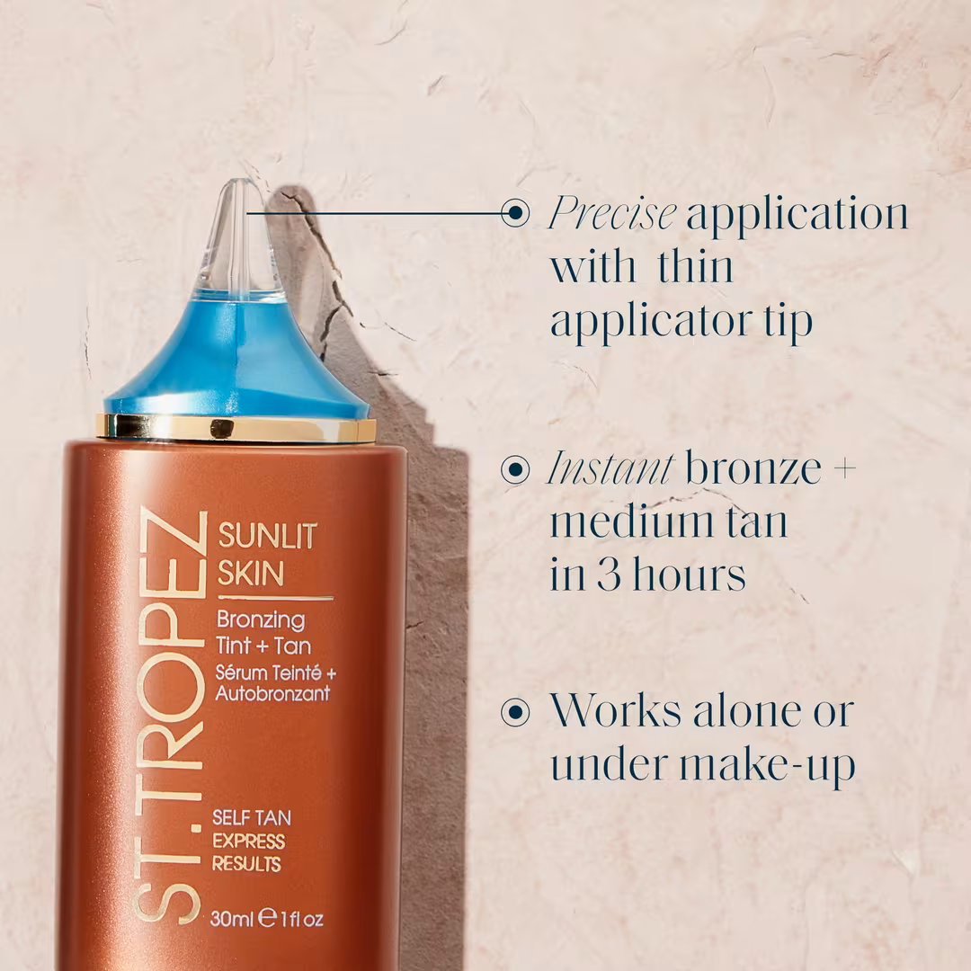 St. Tropez  Sunlit Skin Bronzing Tint and Self Tan Serum