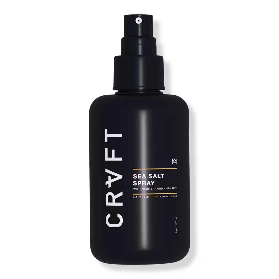 CRVFT  Sea Salt Spray for Men, Texturizing Spray for Volume & Beachy Waves