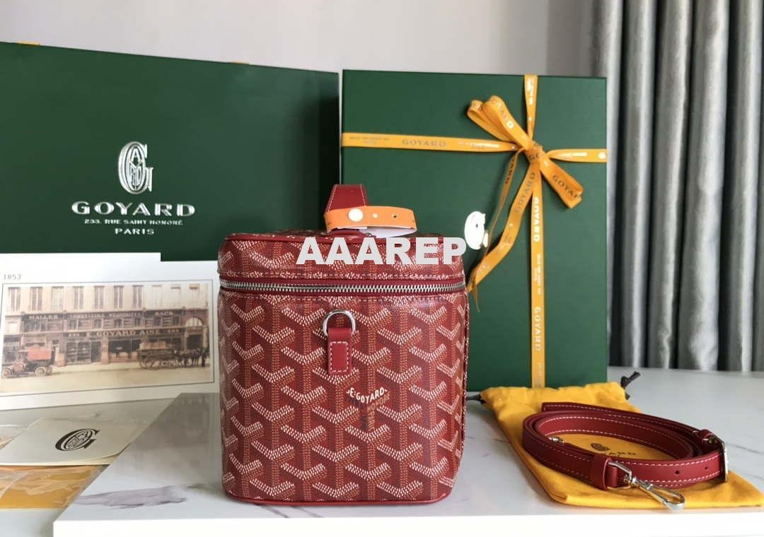 Replica Goyard MUSEVAPMLTY01CL03P Muse Vanity Case PM Bag Red