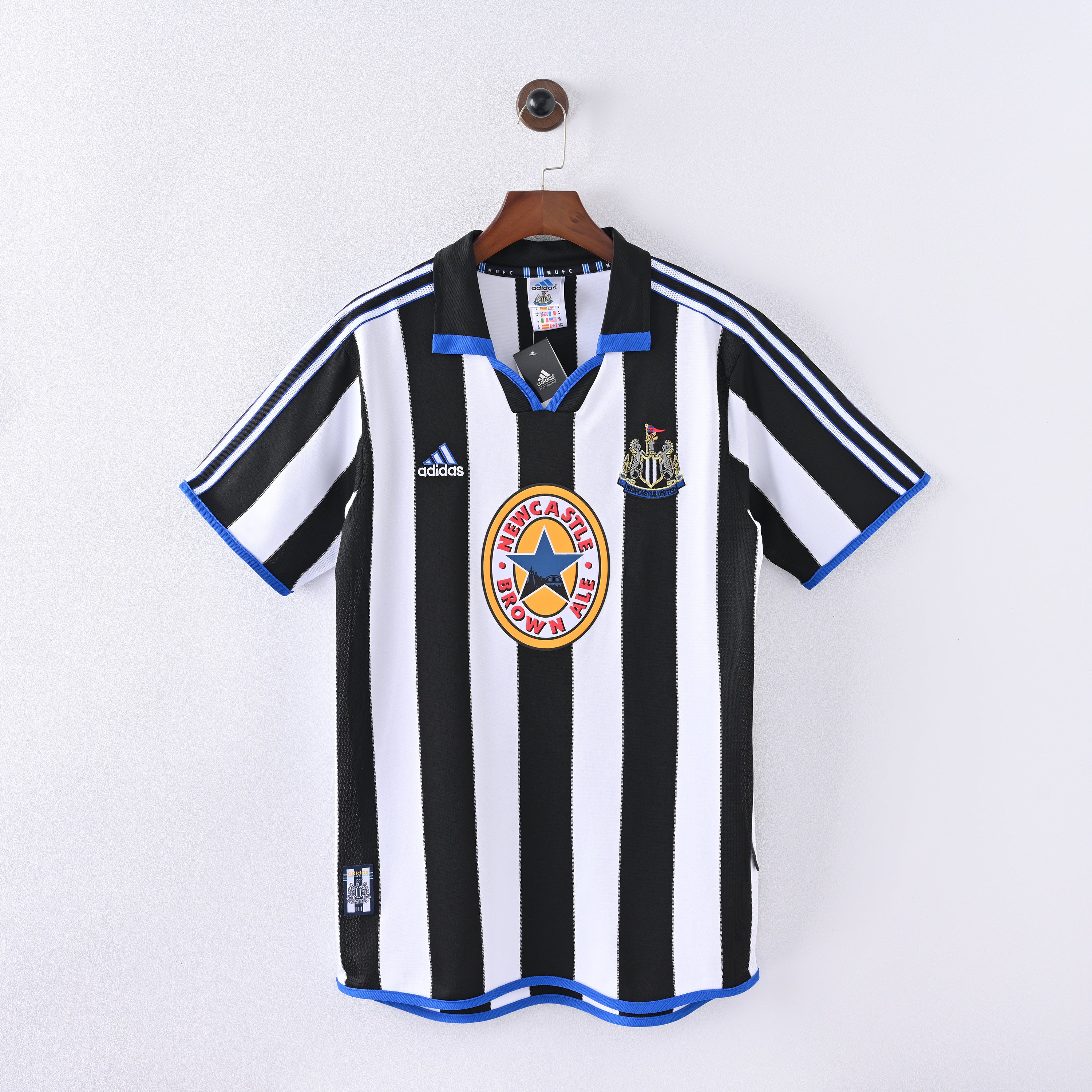 Newcastle United Retro Vintage 1999-2000 Home Jersey Men