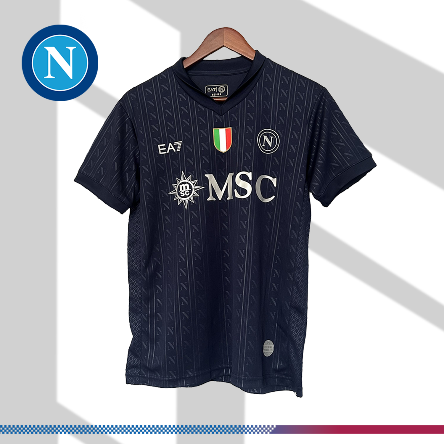 2025/2026 Napoli UCL Third Football Shirt (Fan)