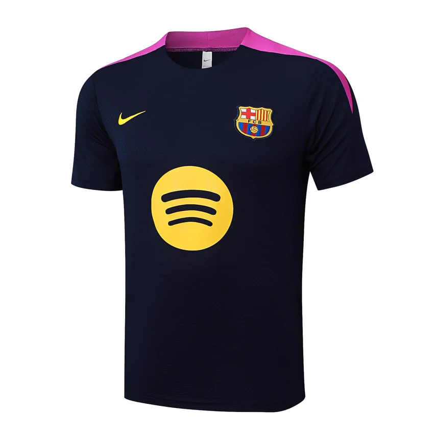 Barcelona Jersey Shorts Set Men 2025 2026 Black Pink