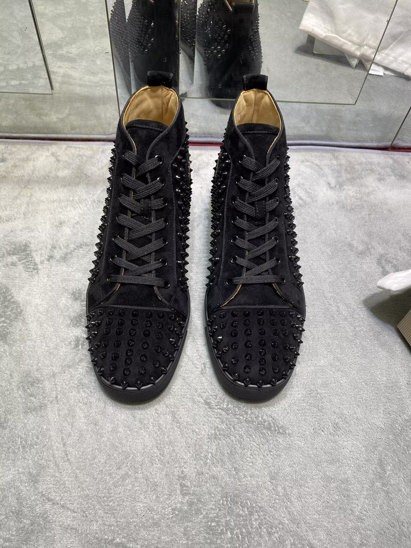 Christian Louboutin Red bottom High-Top - CCSHOES