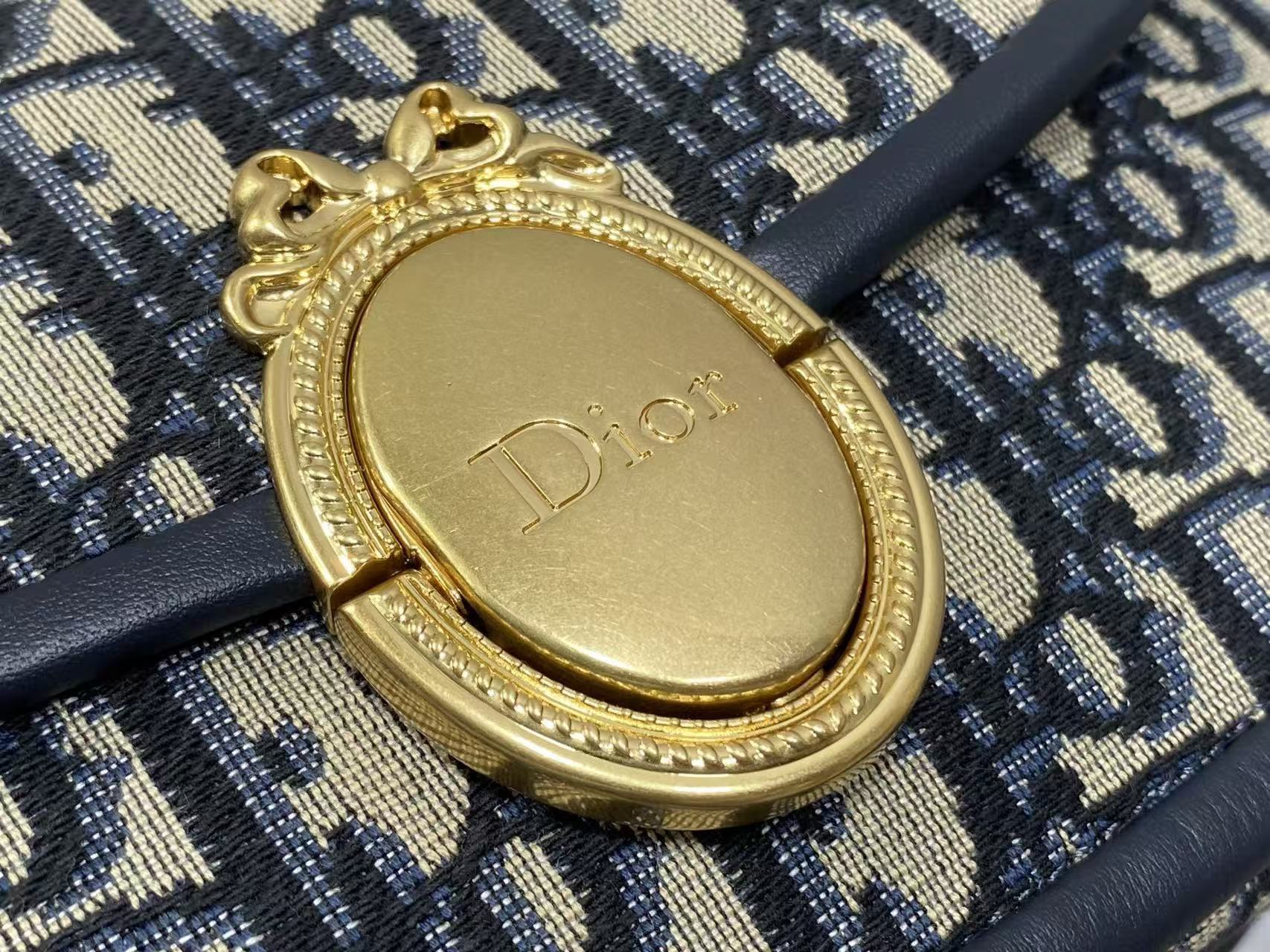 Dior Medaillon small flip-top chain bag