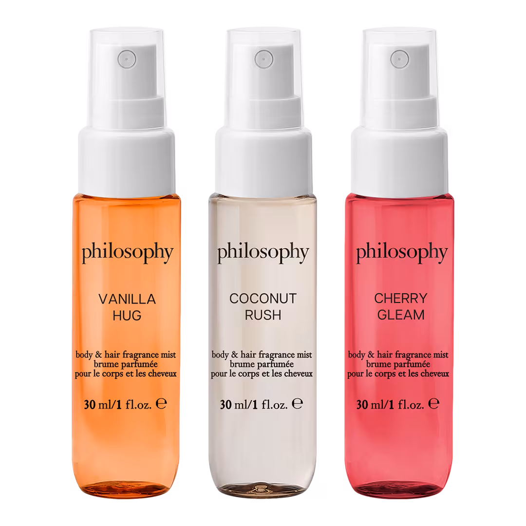 Philosophy  Mini Hair & Body Fragrance Mist Trio Discovery Set