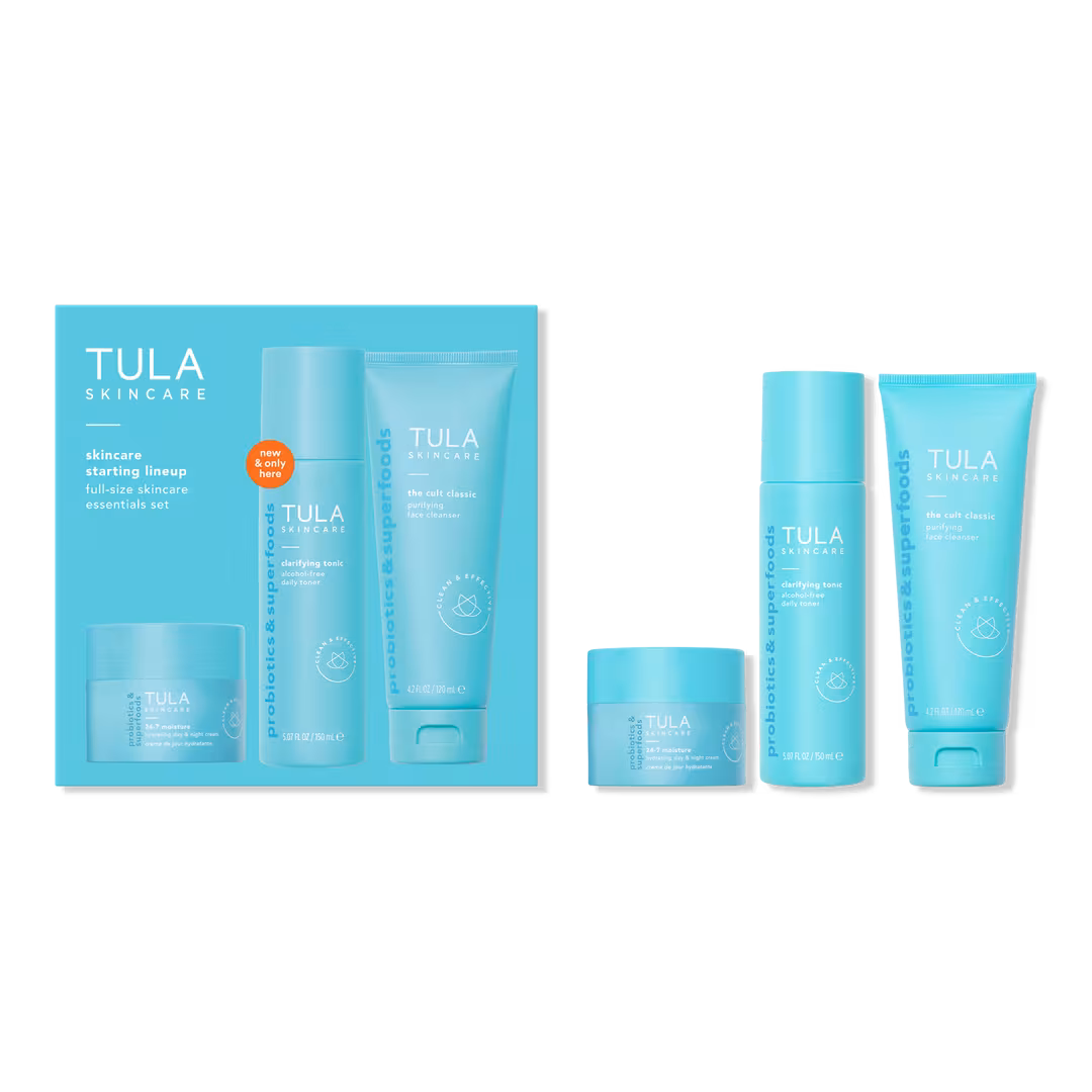TULA  Skincare Starting Lineup Full-Size Skincare Discovery Kit