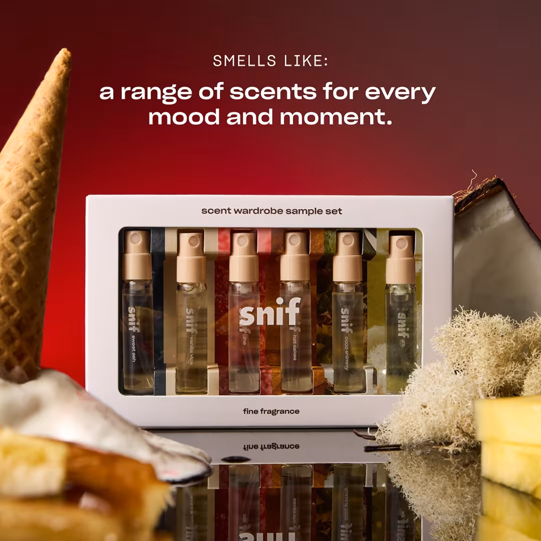 Snif  Scent Wardrobe Sample Set Eau de Toilette
