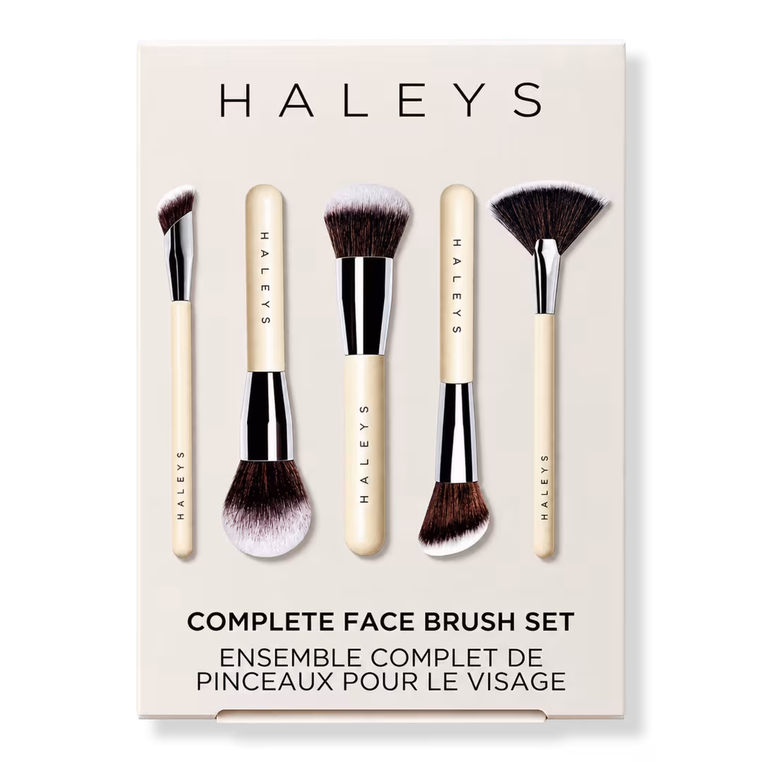 HALEYS Beauty  Complete Face Brush Set