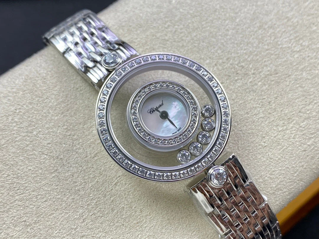 Chopard Watch Happy Diamonds 28mm Silver White