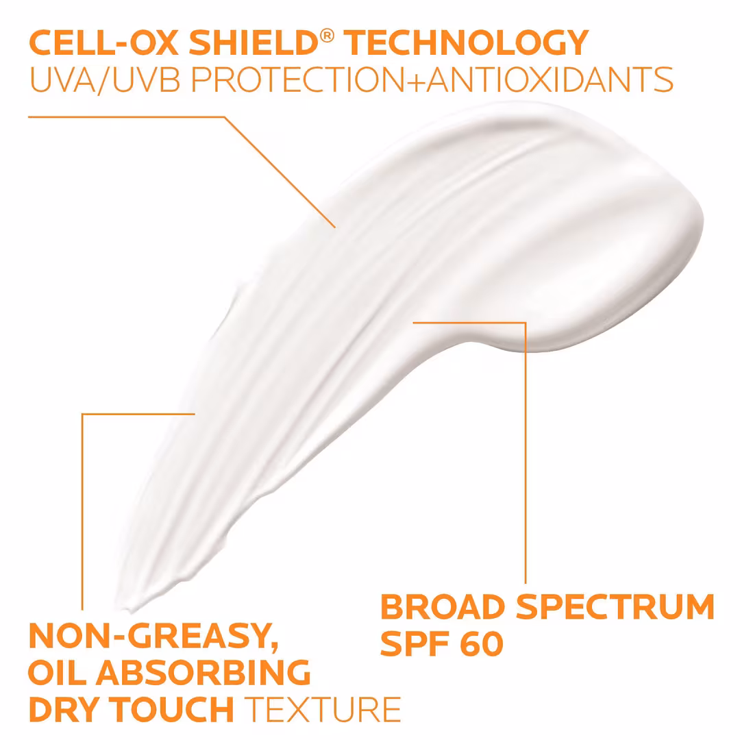 La Roche-Posay  Anthelios Clear Skin Dry Touch Face Sunscreen SPF 60