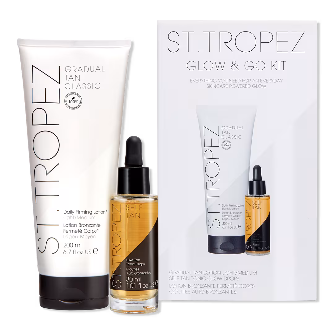 St. Tropez  Self Tan Glow & Go 2 Piece Kit