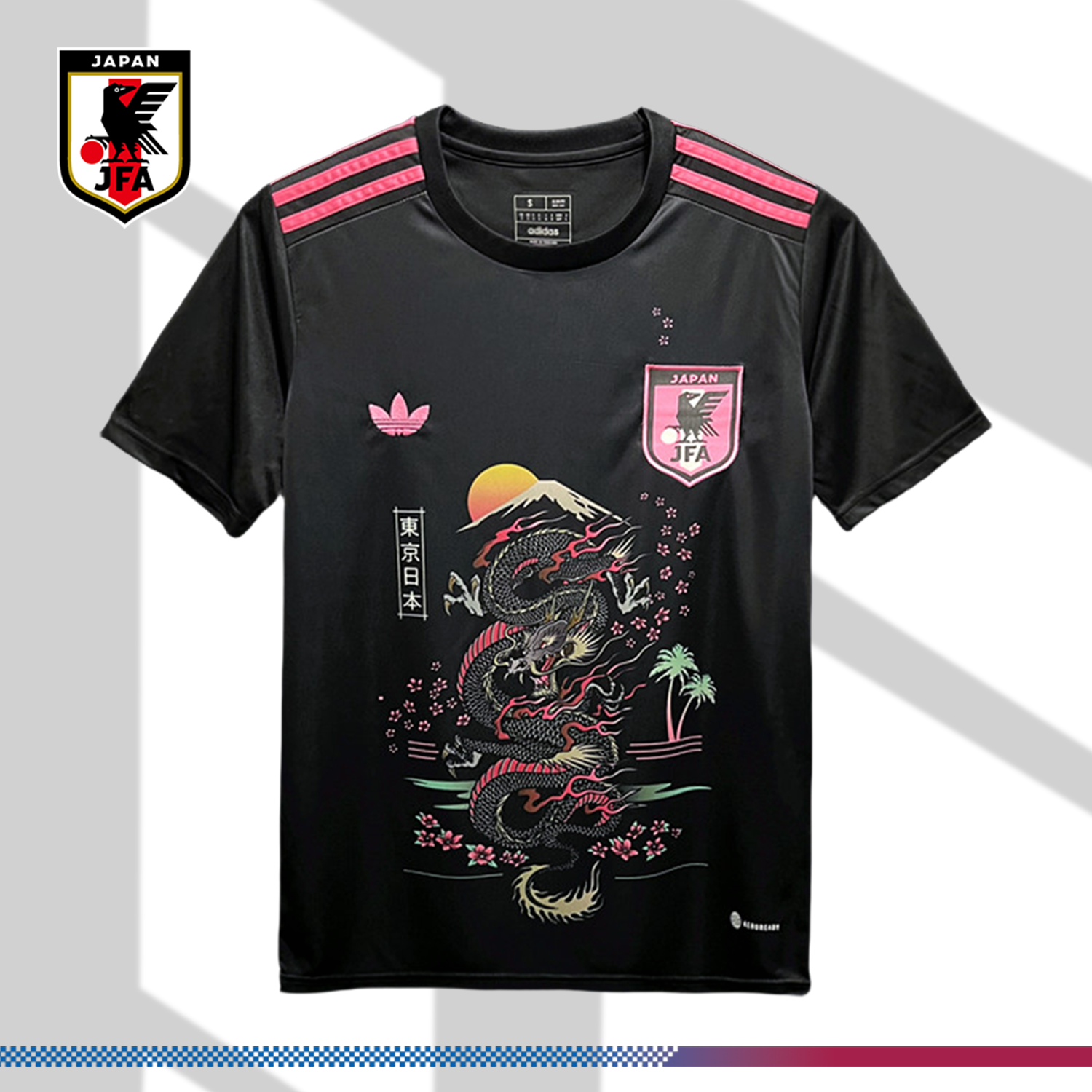 2023/2024 Japan Sakura Dragon Edition Black Football Shirt (Fan Edition)