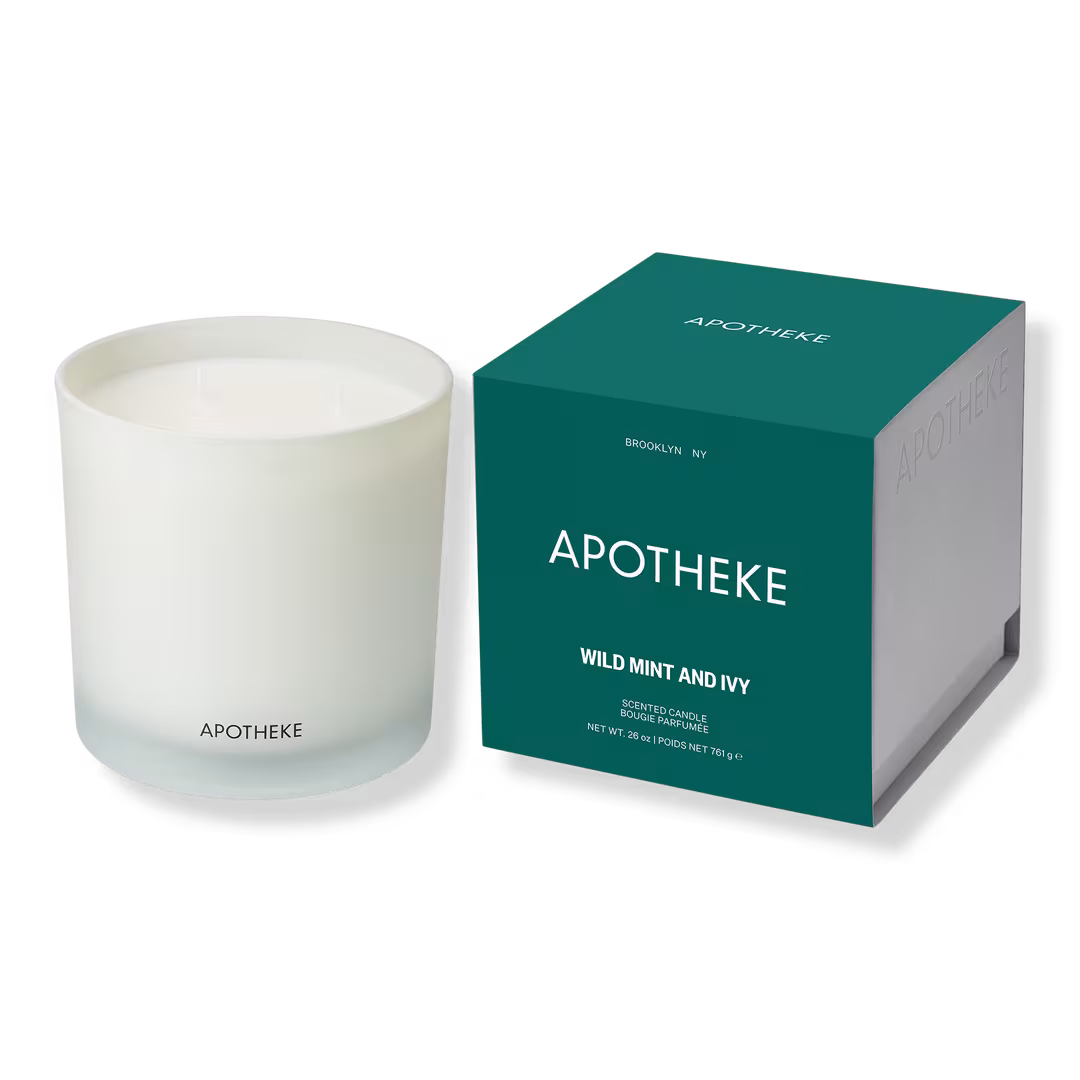 APOTHEKE  Wild Mint and Ivy Scented Candle
