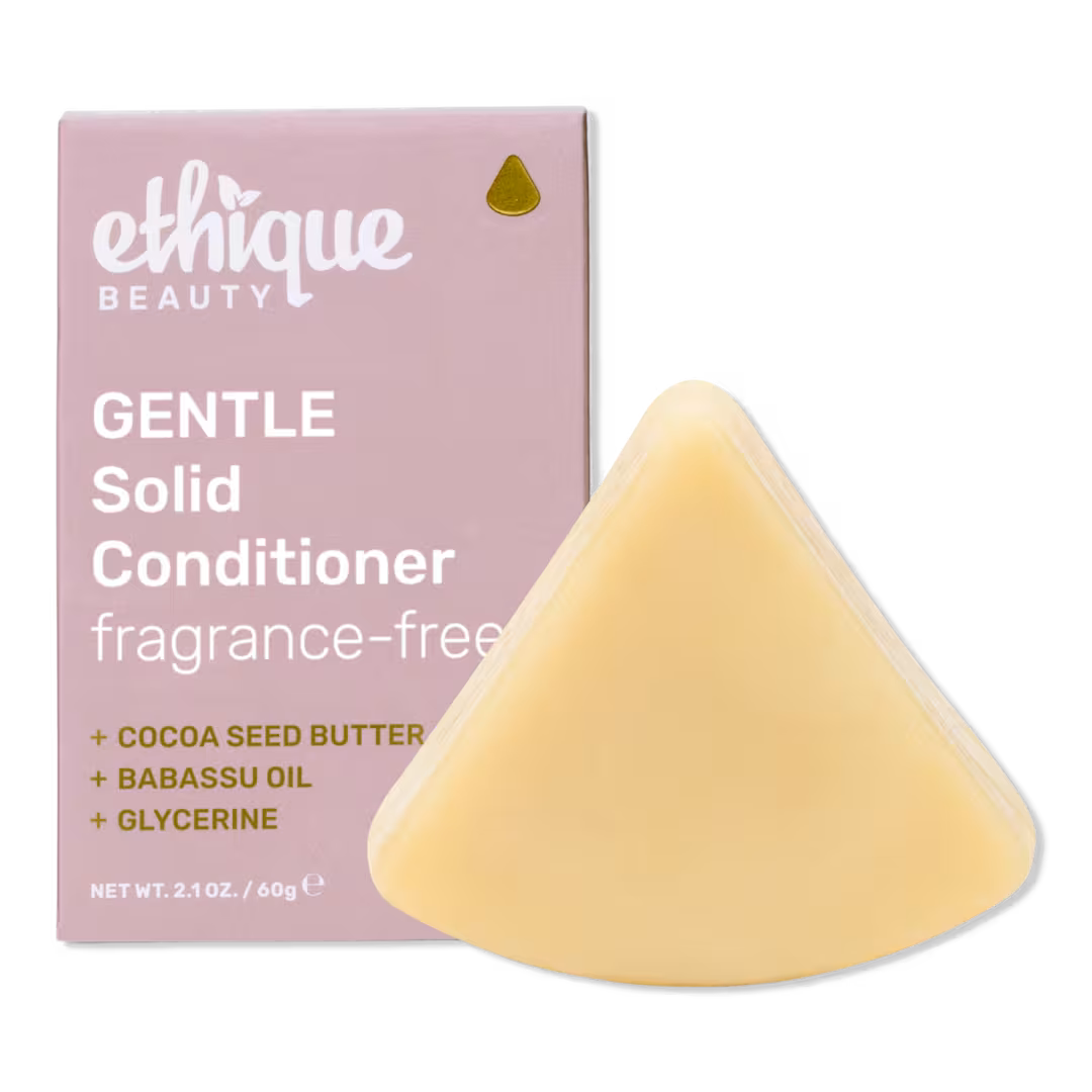 Ethique Beauty  Gentle Solid Conditioner Bar Fragrance-Free