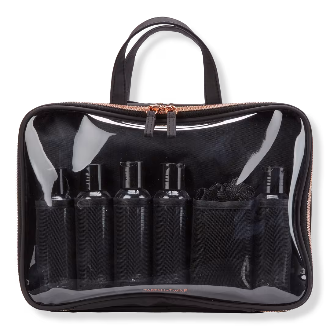 Tartan + Twine  Basics Black Weekender