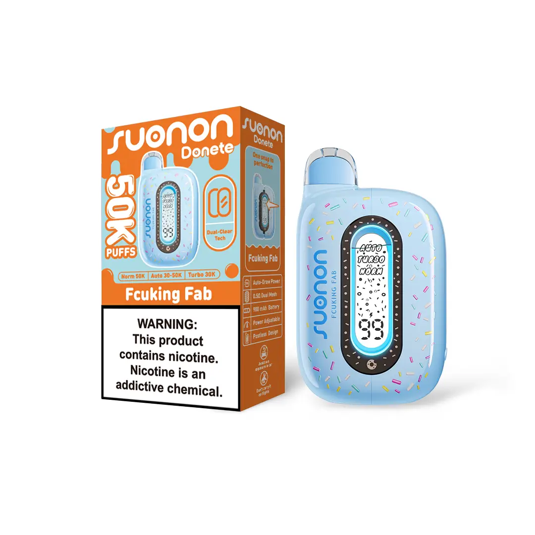 3 for $24.99 + Free Shipping SUONON DONETE 50K Disposable Vape