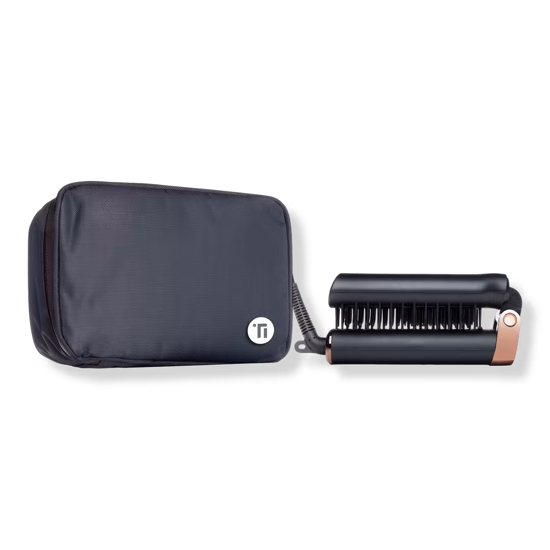 Tiri Pro  Equinox Foldable Tourmaline Hot Brush with Travel Case