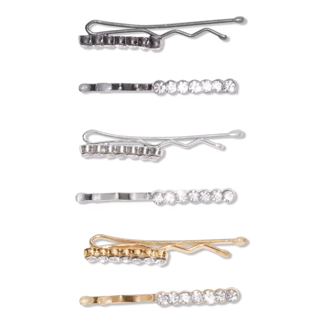 Conair Accessories  Mini Bobby Pins with Rhinestones