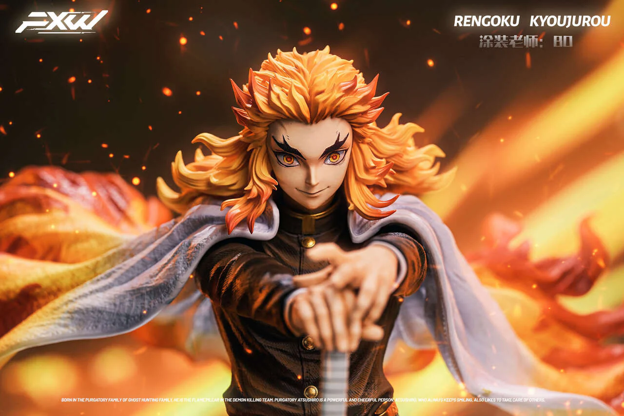 Demon Slayer - Rengoku Kyojuro | 1:6 Resin Statue | by FXW Studio