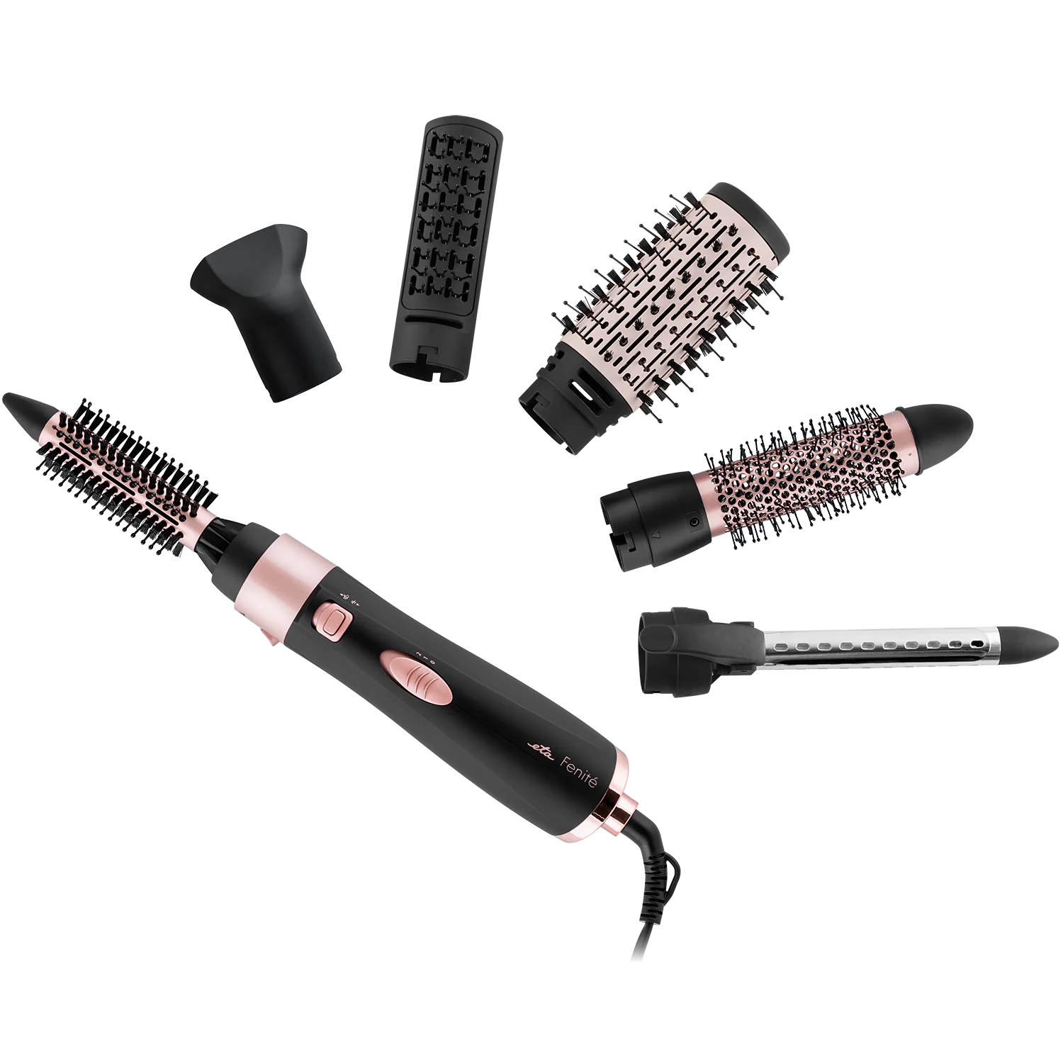Warmluftbürsten Set Fenité Black Edition