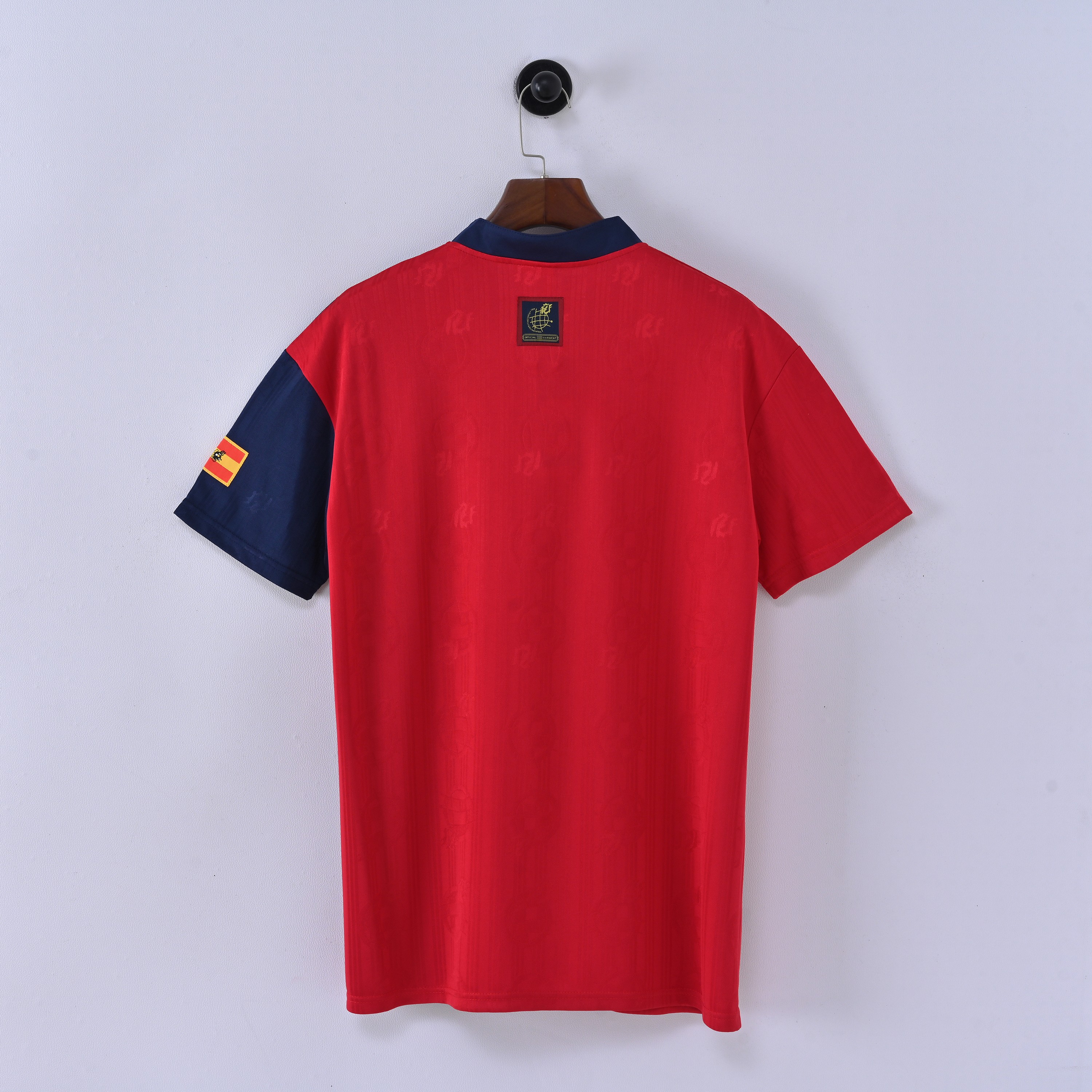 1996 Spain Home Retro Football Shirt