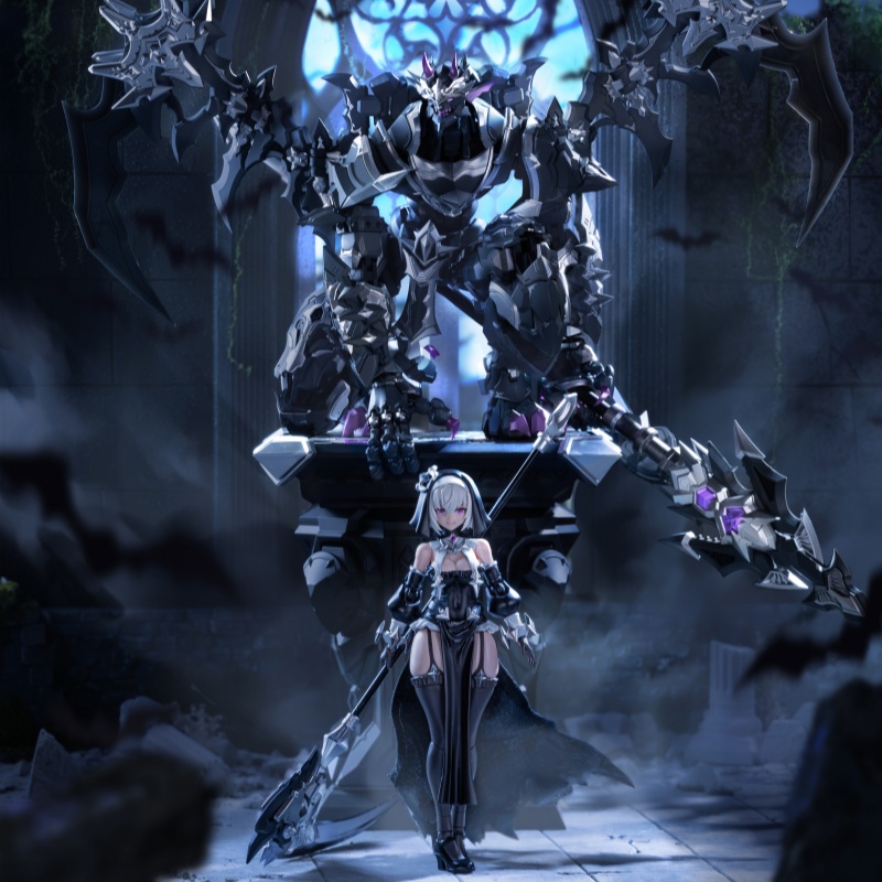 SOULING TOYS SL‑AD‑02 AUDO RESTORE HEART 02 The sin of dark moon Black Moon Lilithia & Sin Statue Gord - JOYTOY WORLD