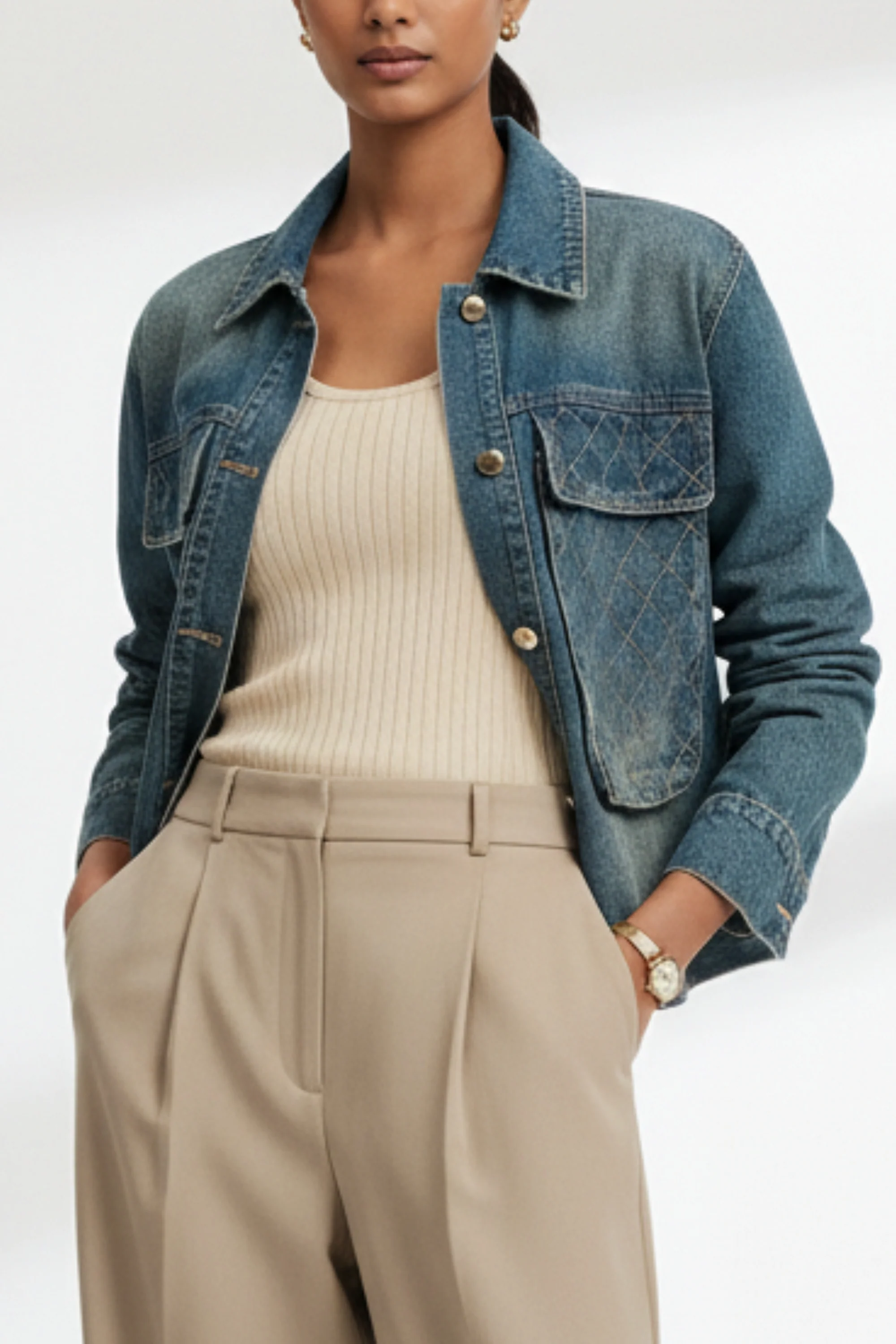Cargo Edition Denim Jacket