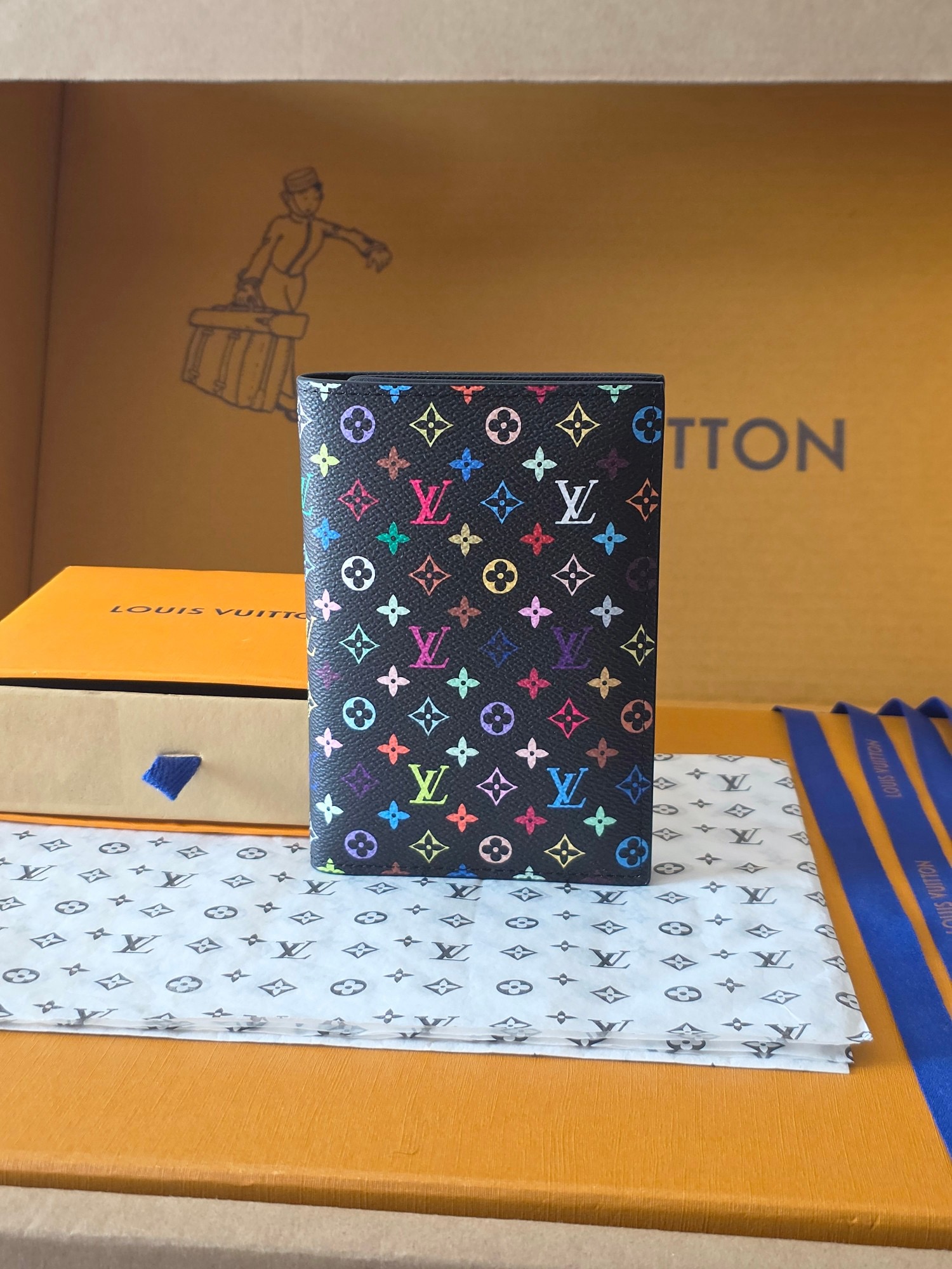 LV x TM Monogram Mulicolored Binder S00