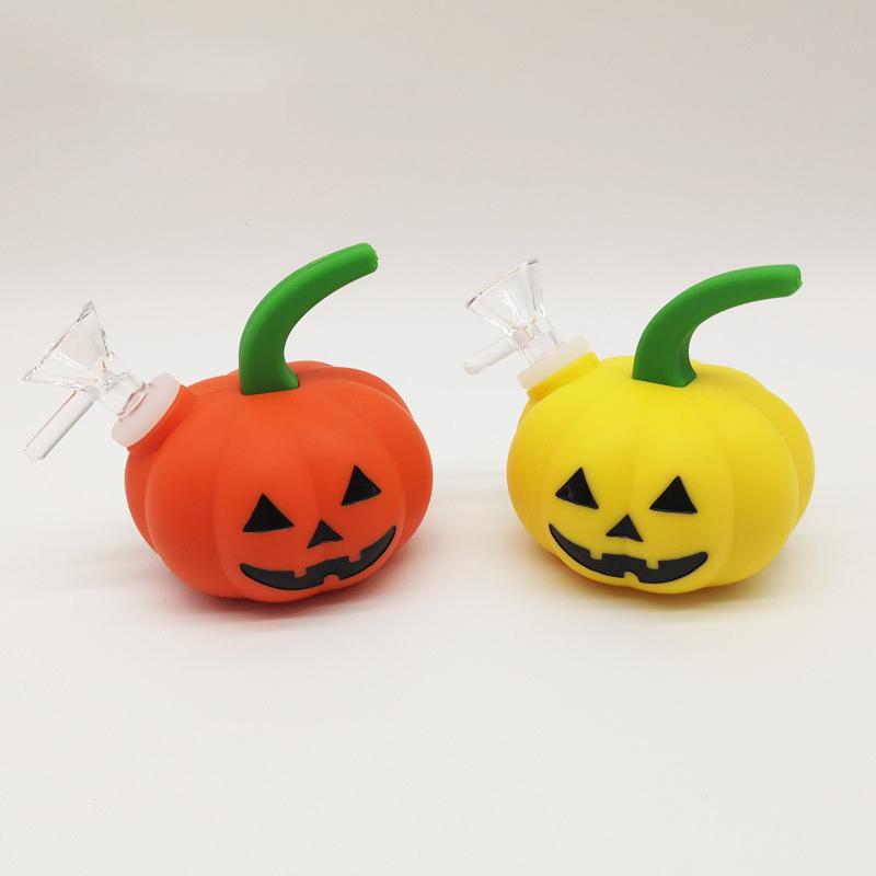Pumpkin Silicone Novelty Dab Rig