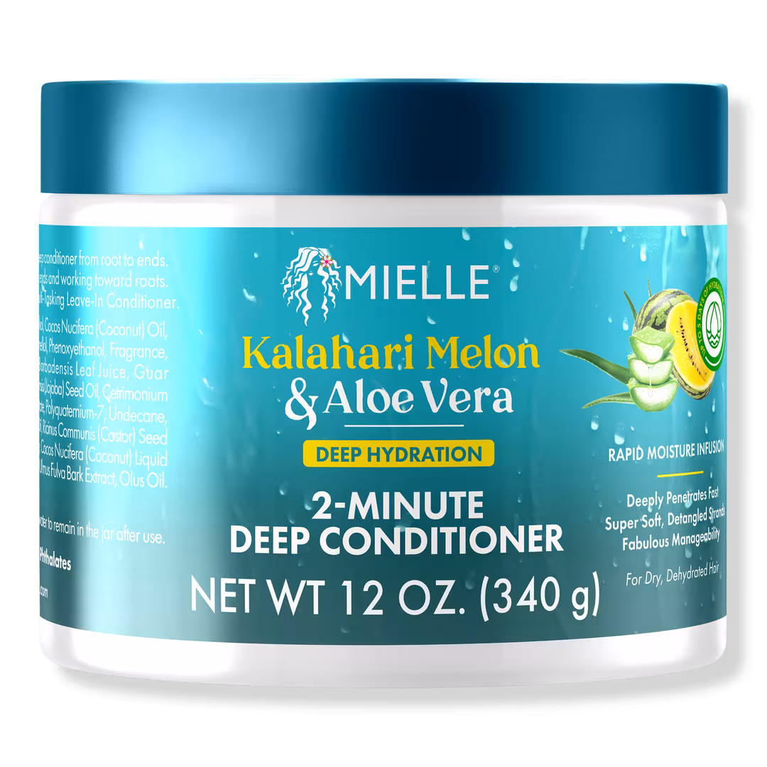 Mielle  Kalahari Melon & Aloe Vera Deep Hydration 2-Minute Deep Conditioner