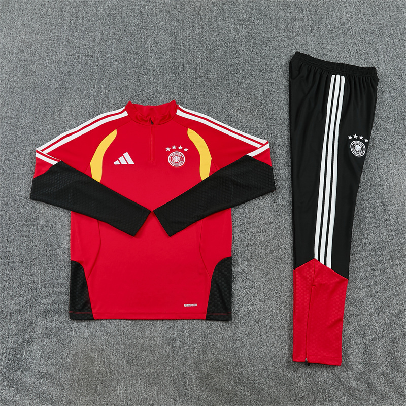 Adult/Kids 2026/2027 Germany Half-Pull Training Football Shirt