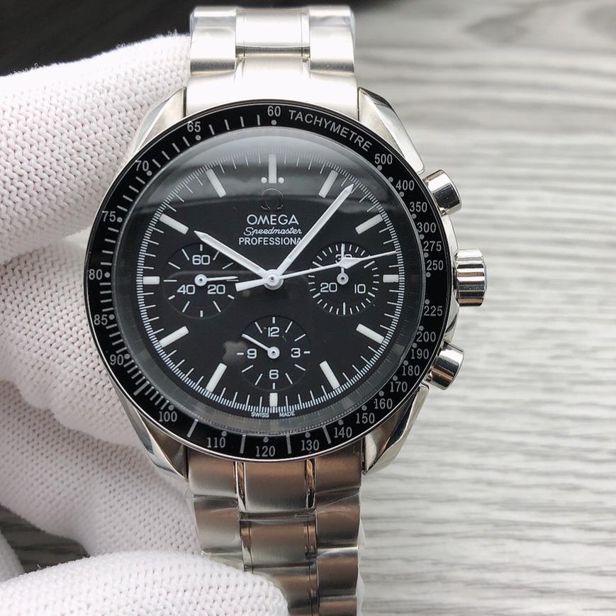 Omega Watch SPEED MASTER MOONWATCH CHRONOGRAPH 42MM BLACK DIAL