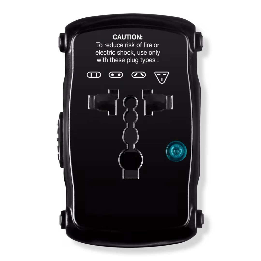Conair Beauty  TravelSmart 2 Outlet Converter Set with USB Port