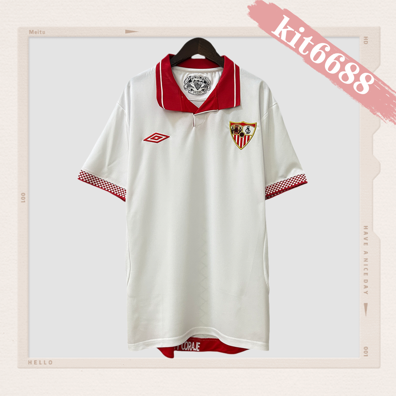2012/2013 Sevilla Home Retro Football Jersey