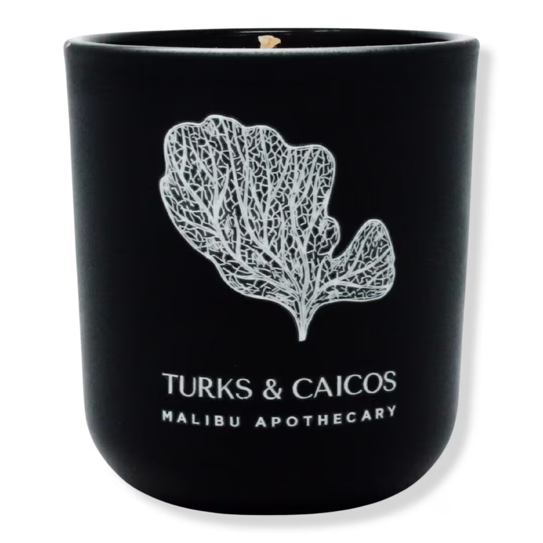 Malibu Apothecary  Matte Black Votive Candle