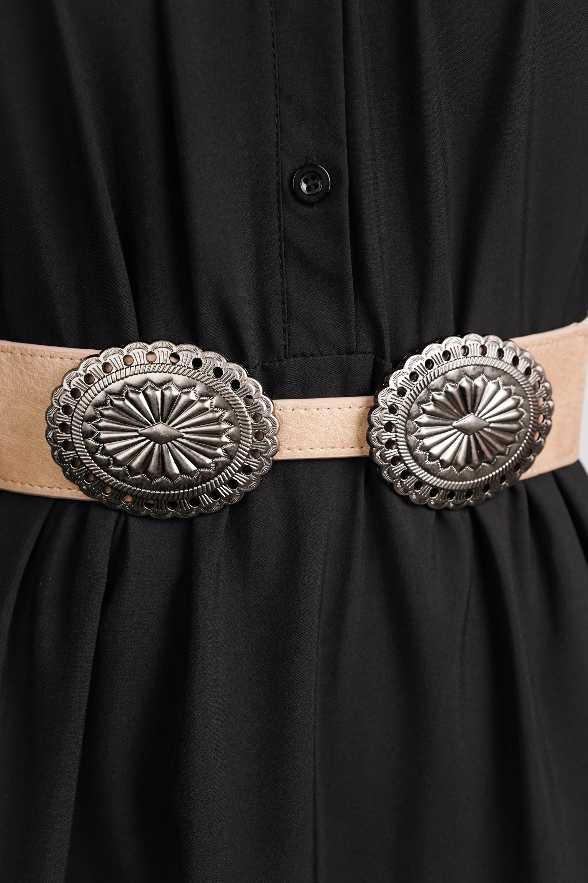 Oxidised Buckle Belt