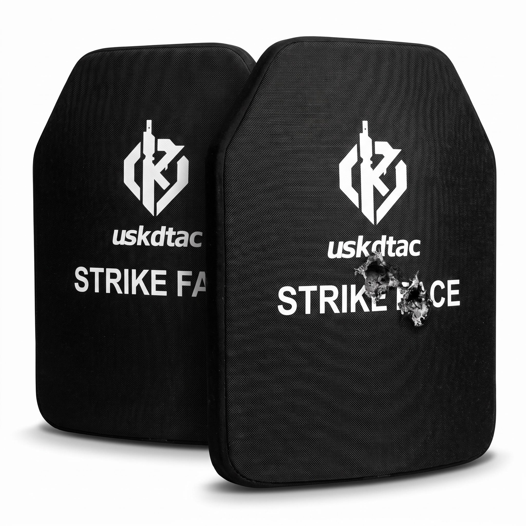 USKDTAC 2PCS NIJ IV Ballistic Plates-- SIC+PE