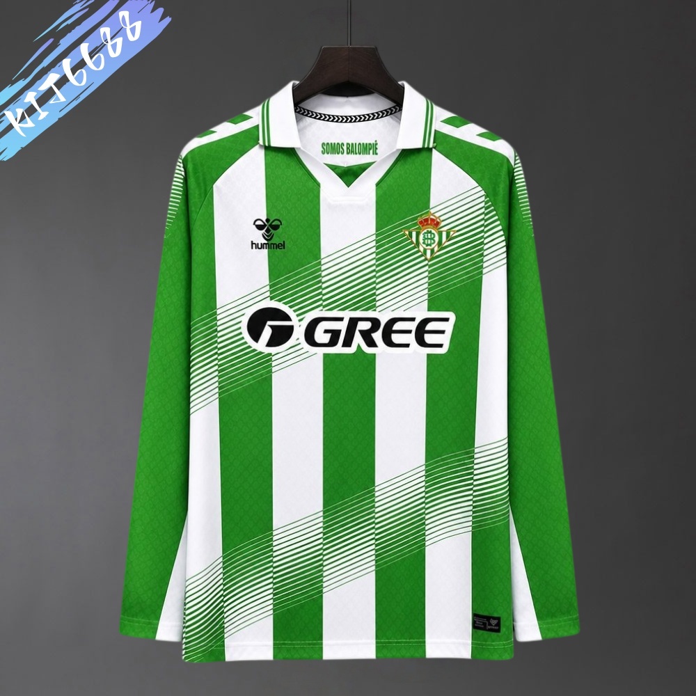 2026/2027 Real Betis Home Long sleeves Football Shirt (Fan version)