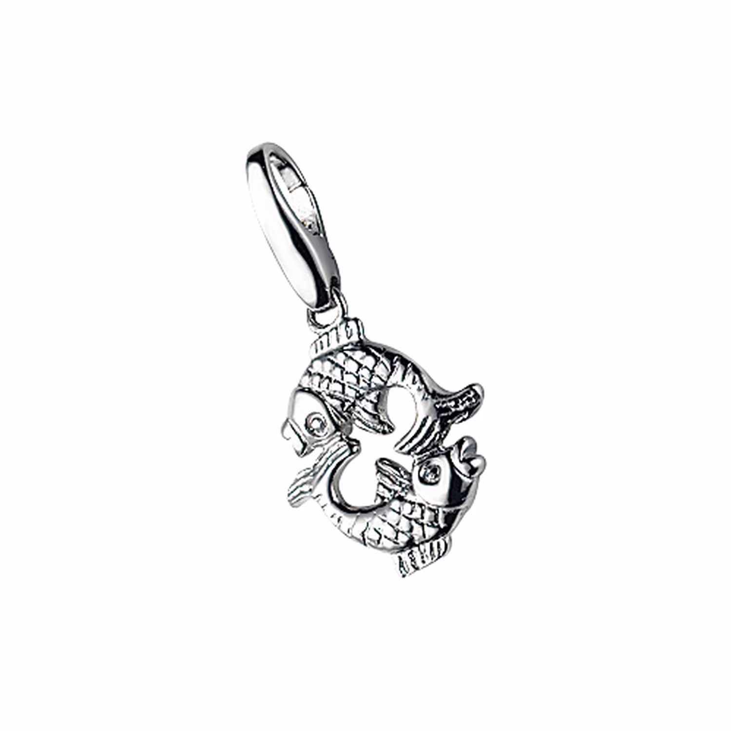 Charm Sternzeichen Fisch, Silber 925