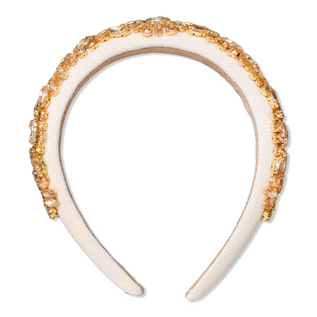 Locks & Mane  Amber Jewel Floral Headband
