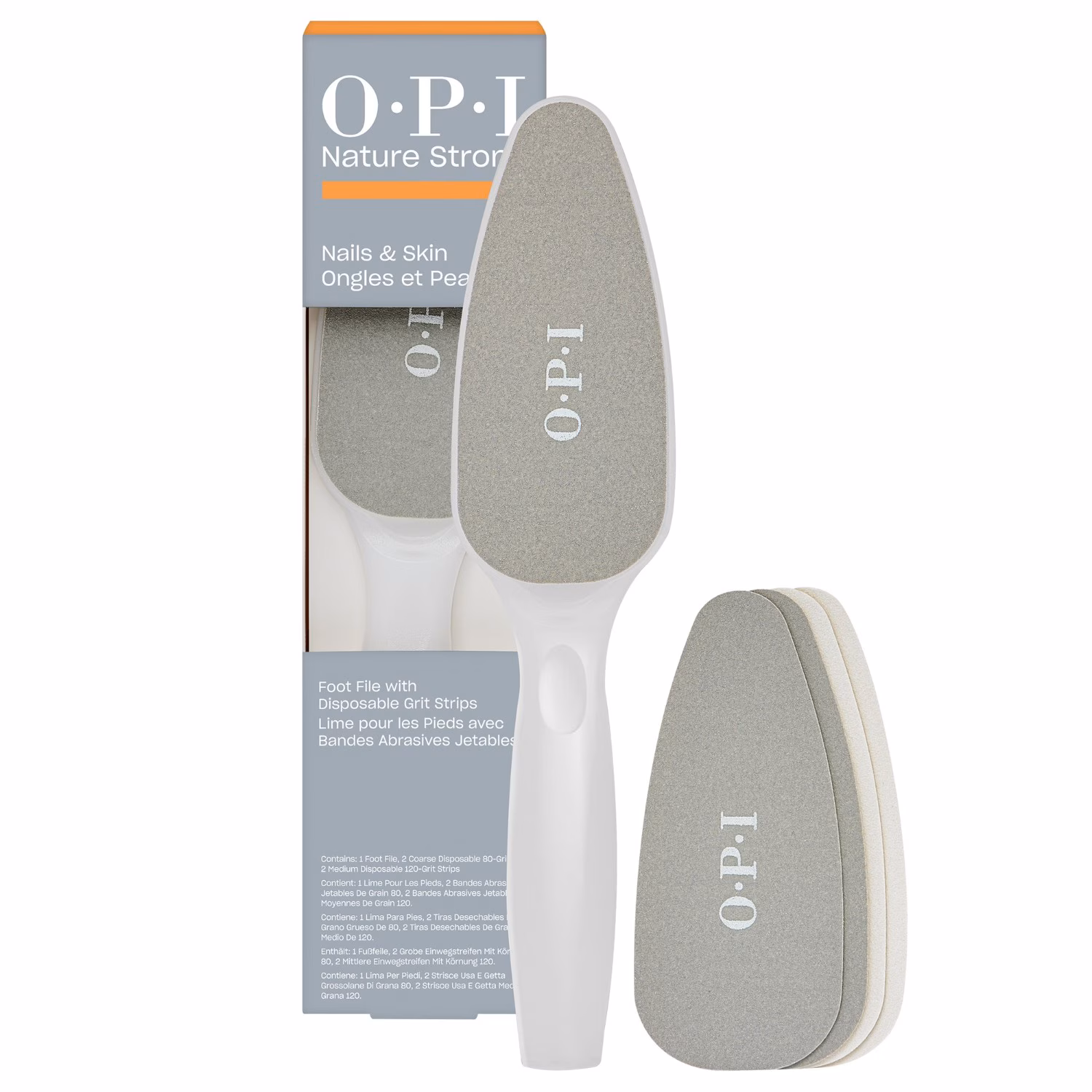 Dual Sided Foot File Disposable Strips 80/120 Grit