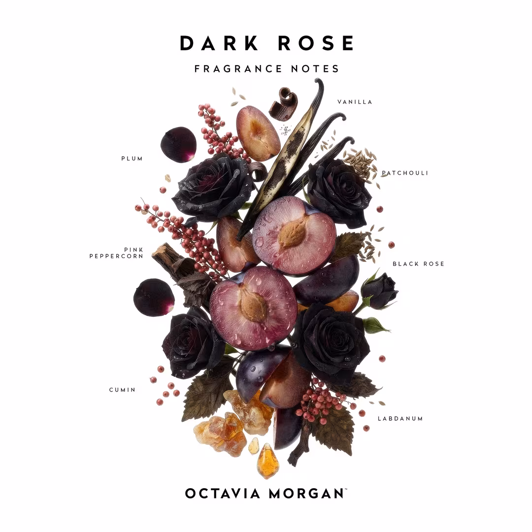 OCTAVIA MORGAN LOS ANGELES  DARK ROSE Eau de Parfum