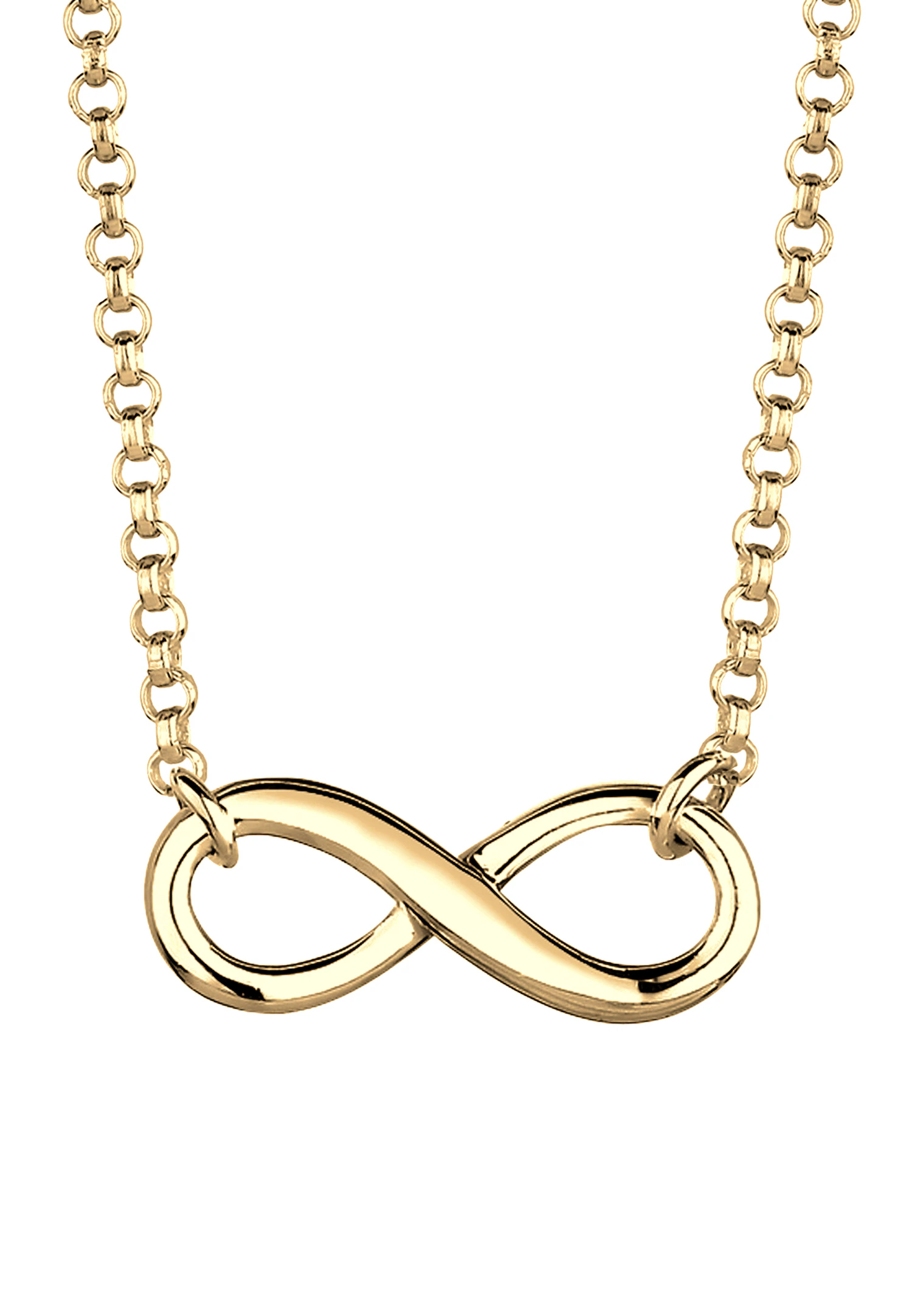 Elli Halskette Infinity Symbol Unendlichkeit 925 Silber