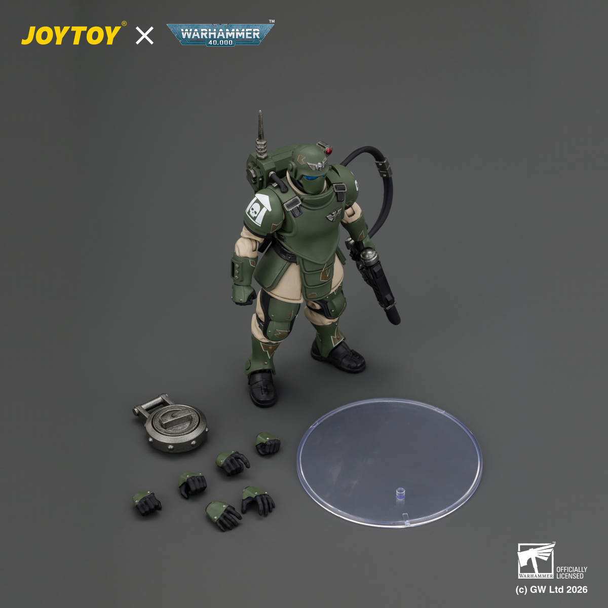 JOYTOY Warhammer 40,000 Astra Militarum Kasrkin - JOYTOY WORLD