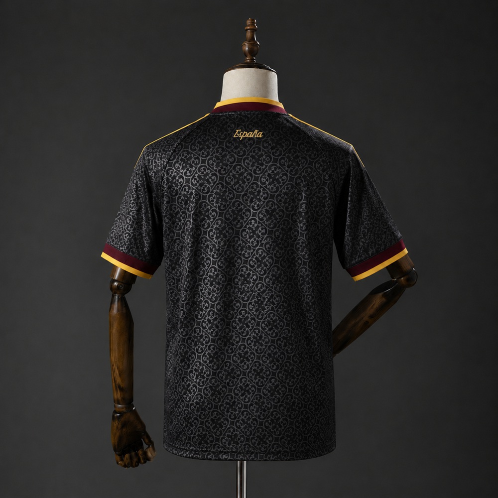 2026/2027 Spain Pre-Match Away Red&White  Football Shirt (Fan version)