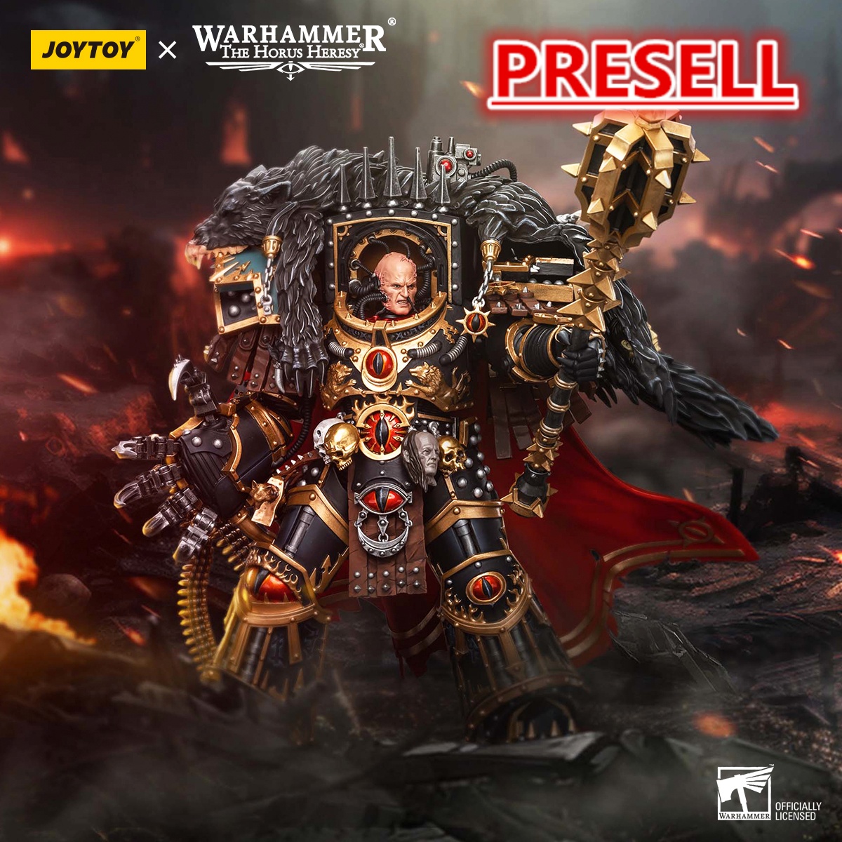 JOYTOY JT9787 Warhammer The Horus Heresy 1: 18 Sons of Horus Warmaster Horus Primarch of the XVlth Legion - JOYTOY WORLD