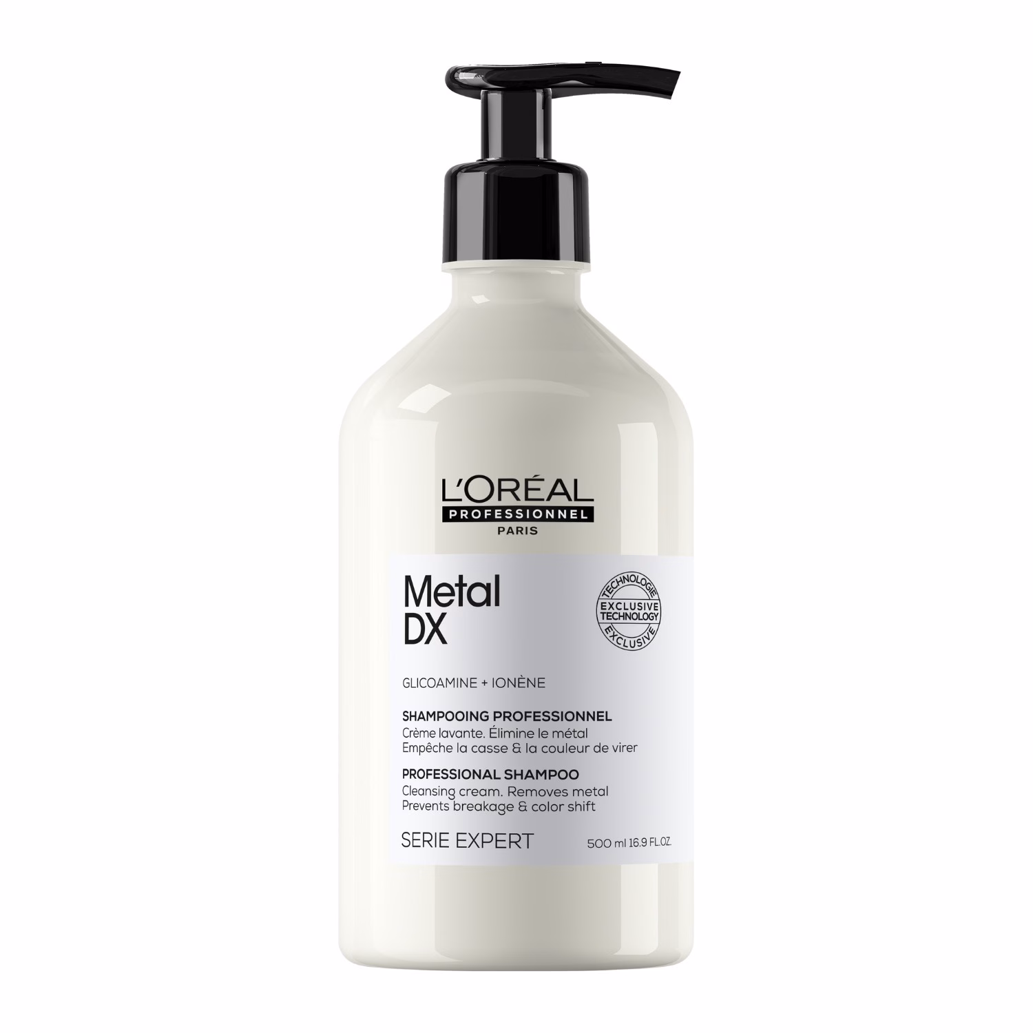 Anti-Metall Reinigungsshampoo für glänzendes & seidig aussehendes Haar, langanhaltende Farben