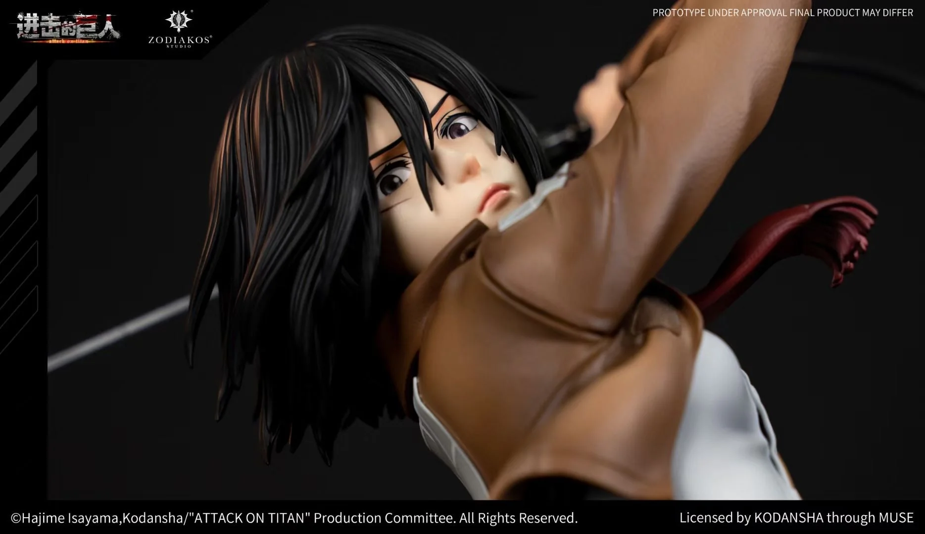 Zodiakos Studio - Licensed Mikasa Ackerman | 版权 三笠·阿克曼