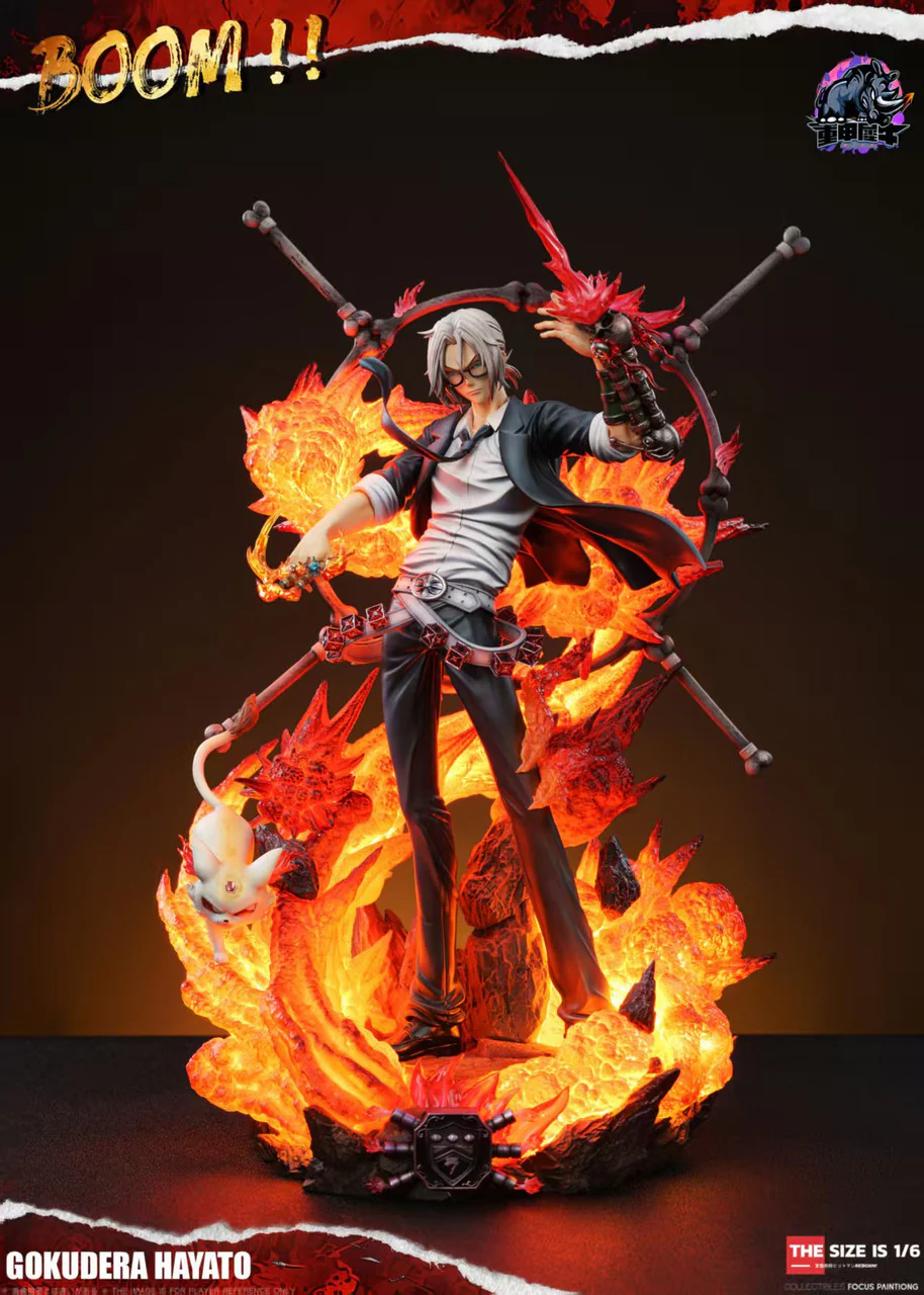 Katekyo Hitman Reborn! - Gokudera Hayato | 1:6 Resin Statue | by Rhinoceros Studio